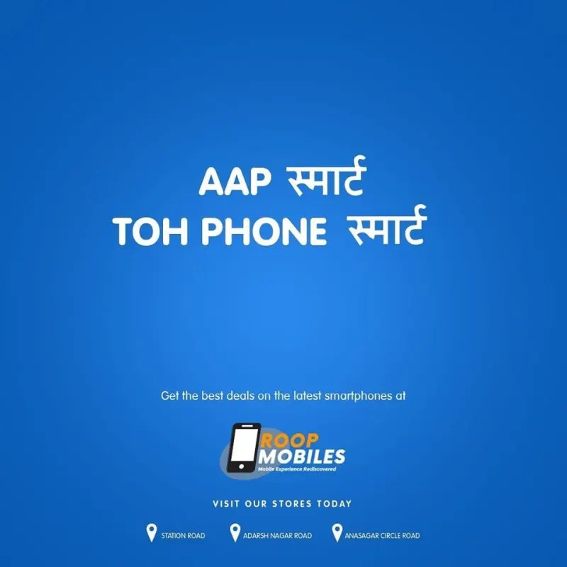 Roop Mobiles: A local phone store, turned into a brand people know