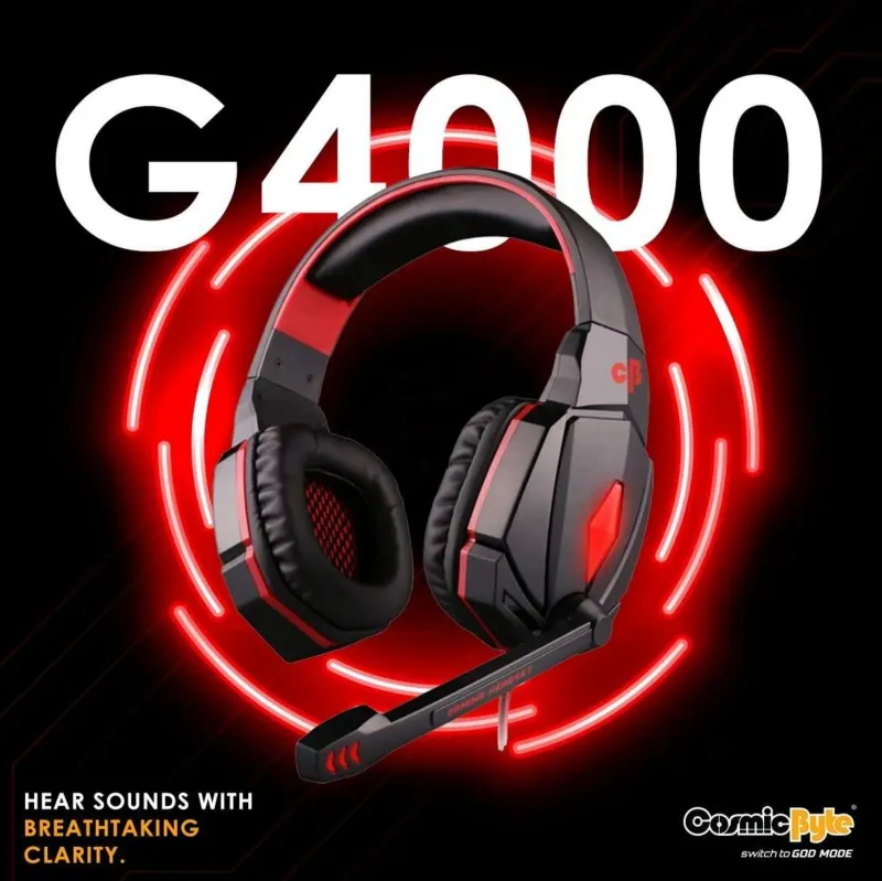 G4000 gaming headset ad