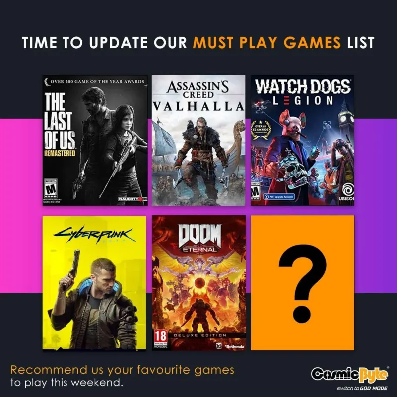 Post: time to update your must-play games list